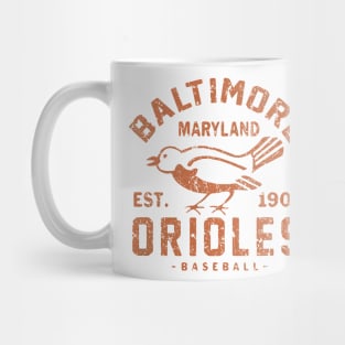 Baltimore Orioles Vintage Mug